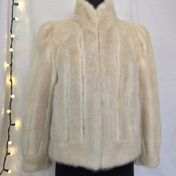 Silky Authentic Mink Fur Coat Custom Made - Picture 3 of 8